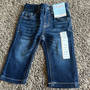 Cat and jack 12m baby boy jeans new with tags